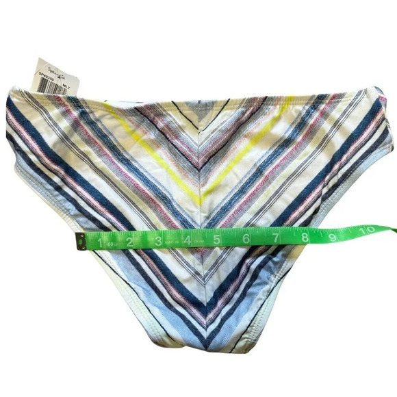 SPLENDID "Line of Sight" Retro Pant Bikini Swim Bottoms Stripe NWT Small - Picture 3 of 5